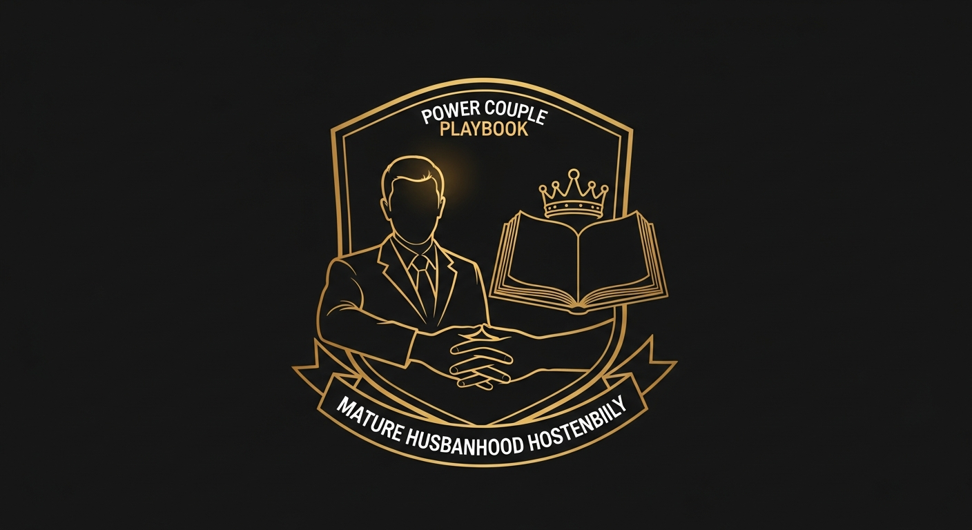 Black and gold editorial illustration for Article #006: How to Be a Better Husband.