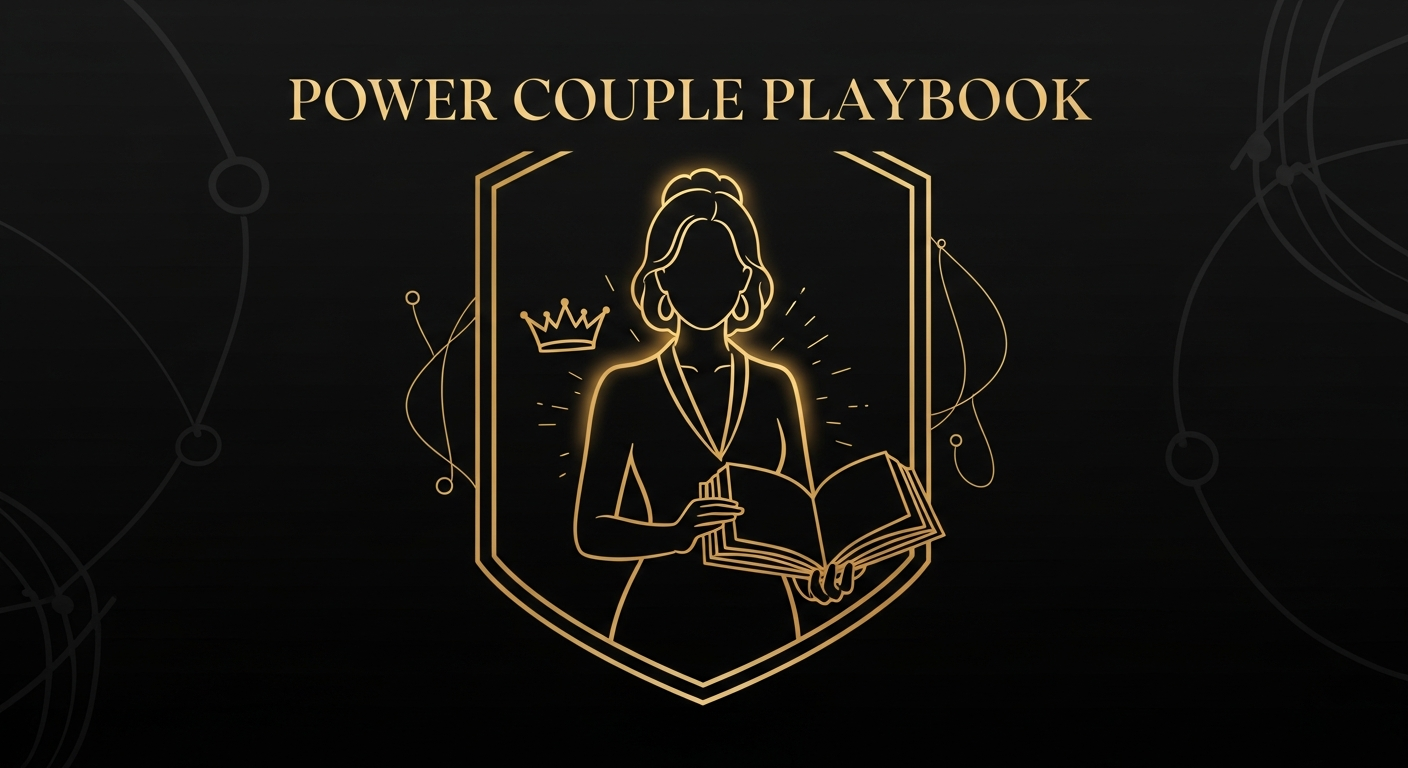 Black and gold editorial illustration for Article #022: How to Make Your Wife Feel Emotionally Safe.