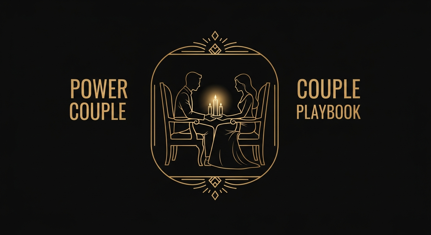 Black and gold editorial illustration for Article #029: How to Rebuild Physical Intimacy in Marriage.