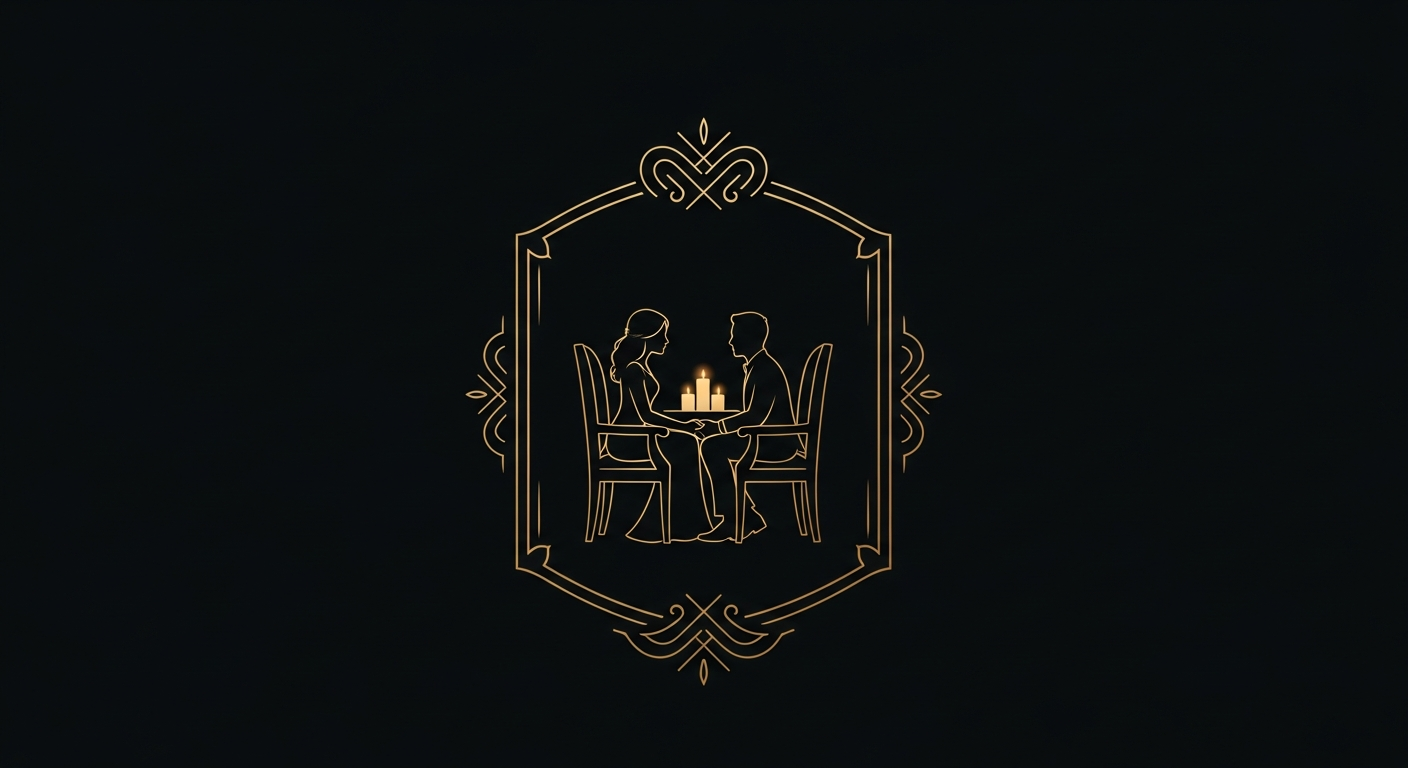 Black and gold editorial illustration for Article #030: Why Intimacy Fades in Marriage and How to Restore It.