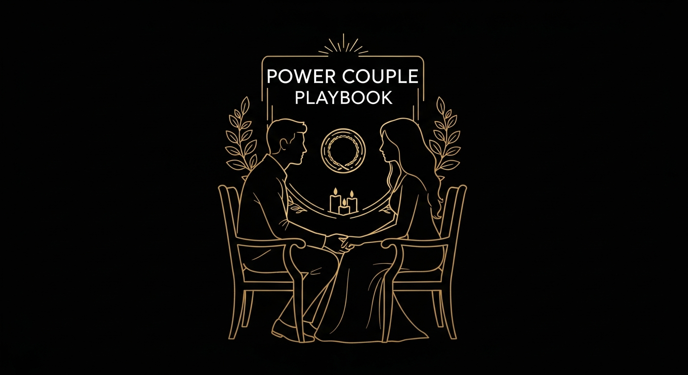 Black and gold editorial illustration for Article #035: How to Make Your Spouse Feel Desired Again.