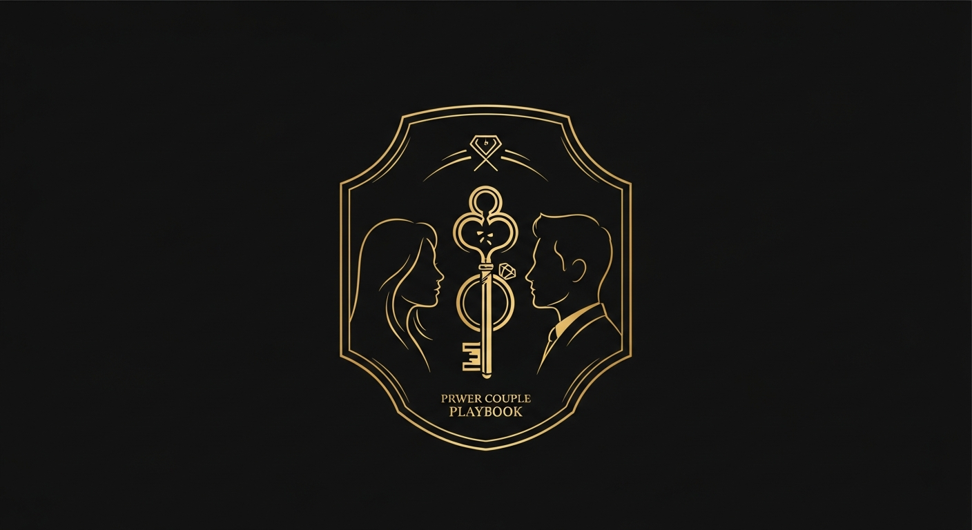 Black and gold editorial illustration for Article #088: What Healthy Boundaries Look Like in Marriage.