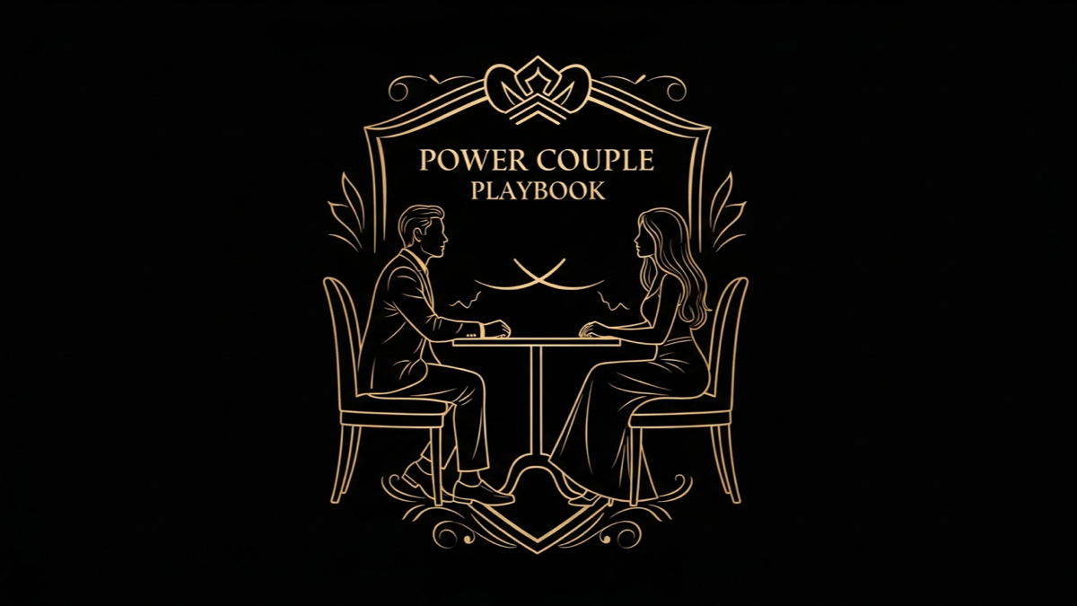 Black and gold editorial illustration for How Do You Rebuild Emotional Safety in Marriage?.