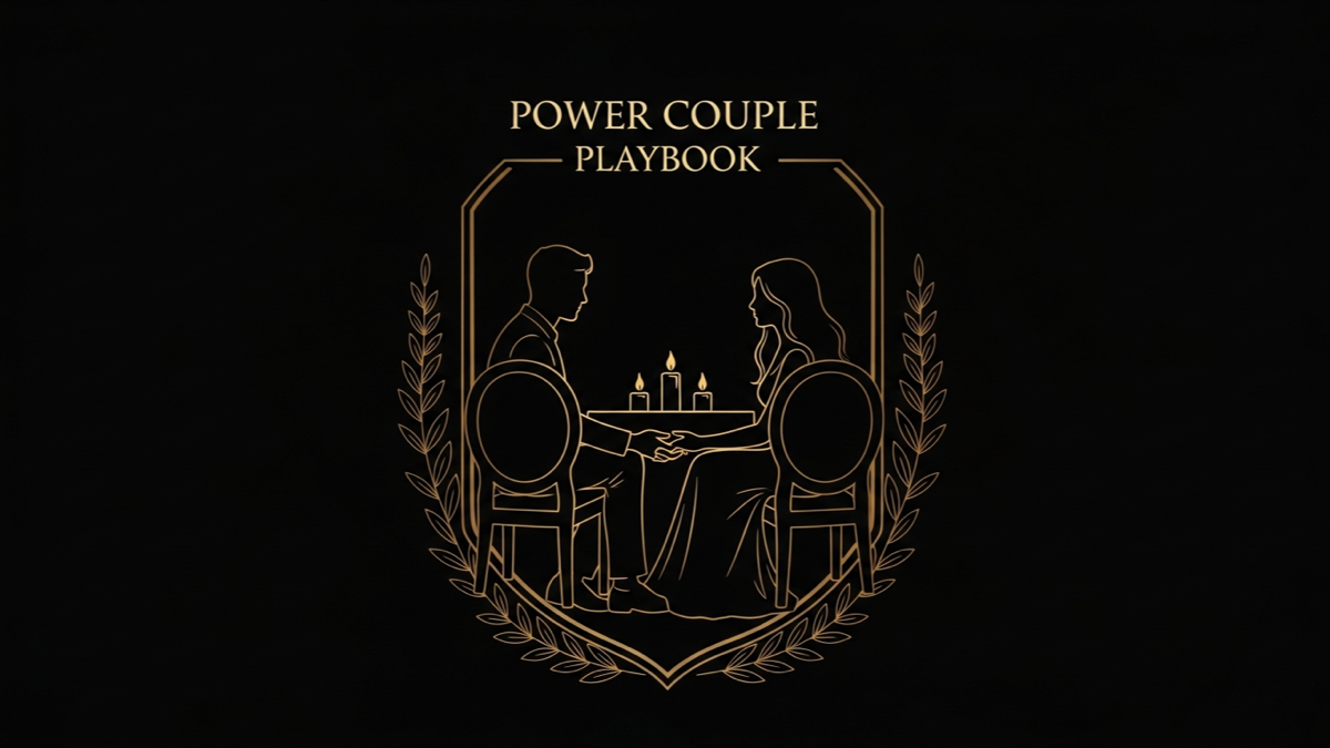 Black and gold editorial illustration for How Emotional Distance Hurts Physical Intimacy.