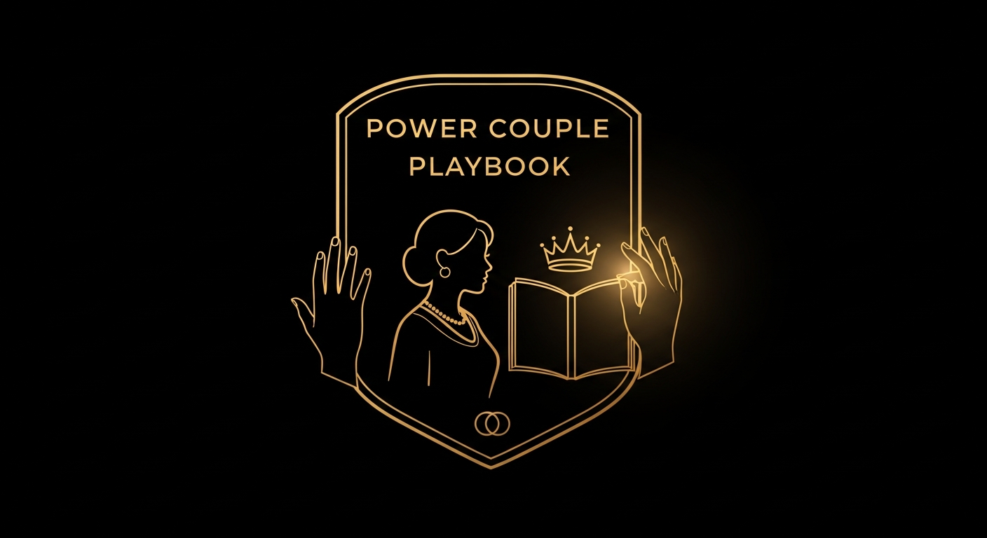 Black and gold editorial illustration for How to Respond When Your Wife Is Upset.
