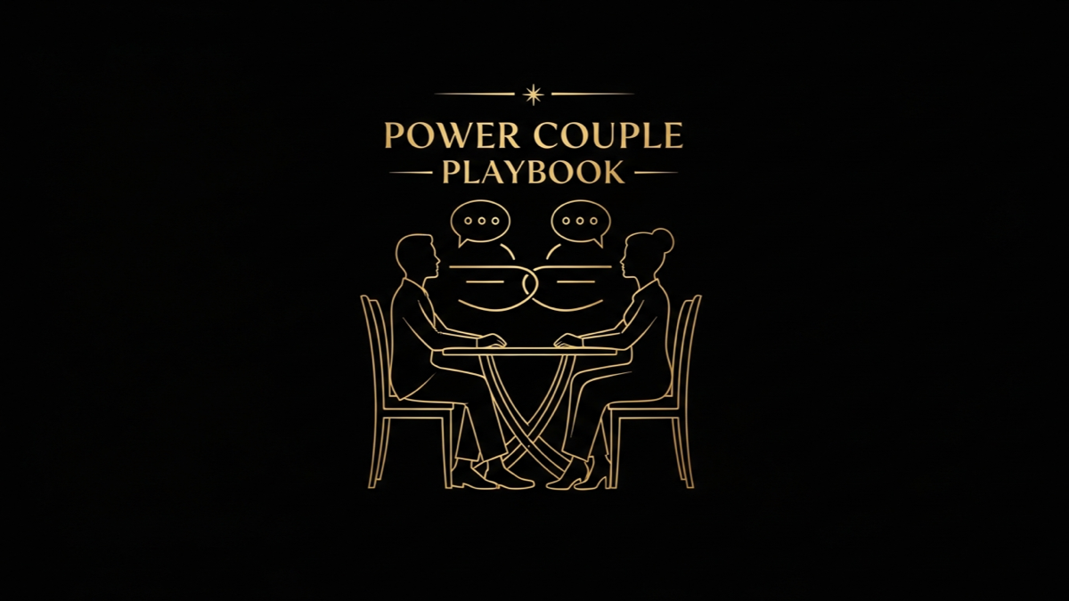 Black and gold editorial illustration for What Makes a Husband Feel Respected in Marriage?.